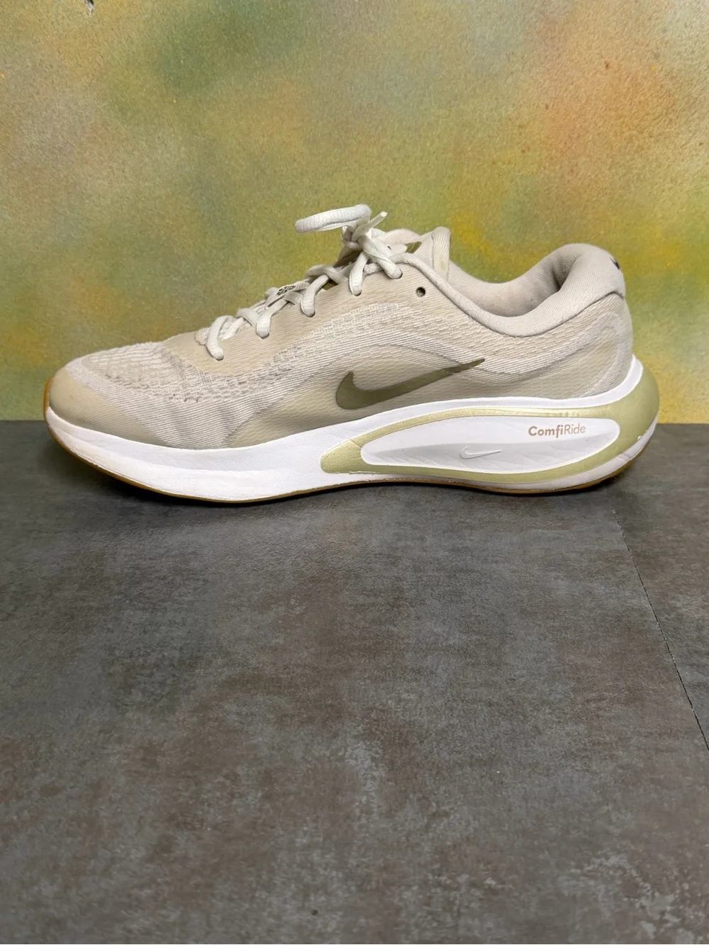 Nike Journey Run Women's Sneakers FJ7765-003 Phantom/Neutral Olive-Sail Size 9.5